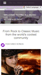 Mobile Screenshot of frc-all-music.com